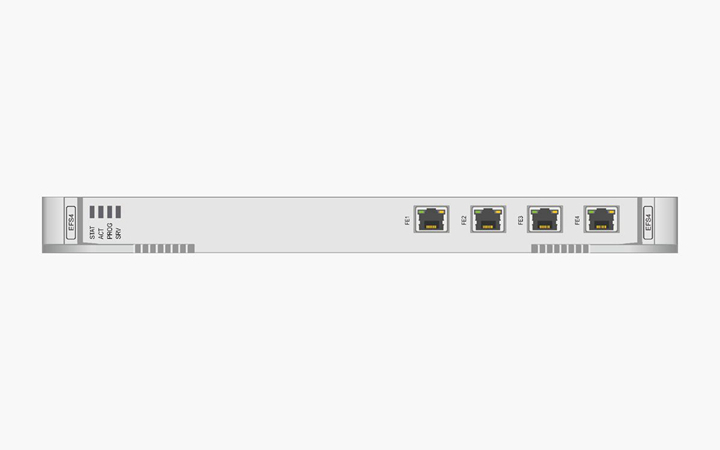 EFS4 4路带交换功能以太网板