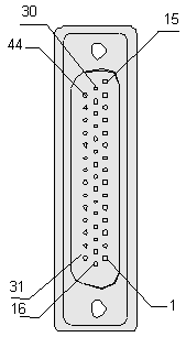 D75S 32xE1/T1电接口出线板(图2)